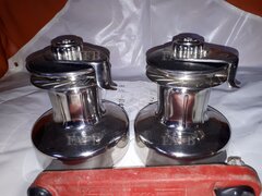 Sailing Winches. Andersen Scandanavia 46ST Two Speed pair. Immaculate. - ID:128719